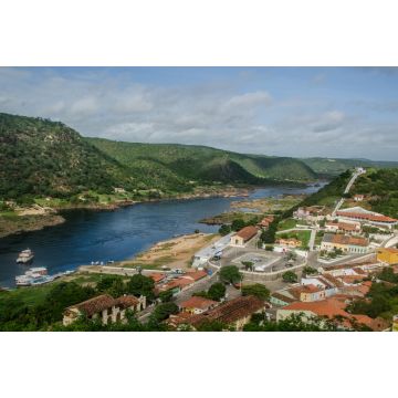 Lais Puzzle - Landschaften der Stadt Piranhas, wo der San Francisco River fließt. Piranhas, Alagoas, Brasilien - 2.000 Teile