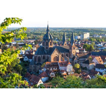 Lais Puzzle - Ansicht der historischen Stadt Heppenheim Bergstraße, Land Hessen, Deutschland. - 2.000 Teile