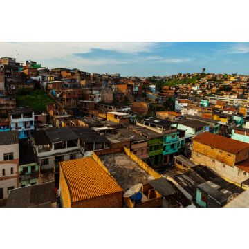 Lais Puzzle - Häuser auf einem Hügel in Salvador, Bahia, Brasilien - 2.000 Teile