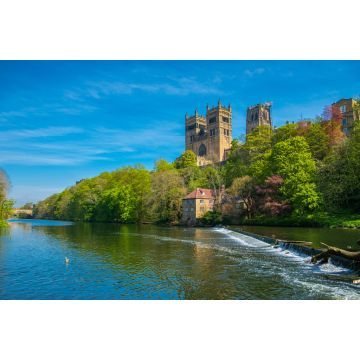Lais Puzzle - Die Kathedrale von Durham und der Fluss Wear im Frühling in Durham, England - 2.000 Teile
