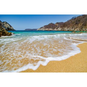 Lais Puzzle - Paradiesischer Sandstrand mit türkisblauem Wasser in Huatulco, Oaxaca, Mexiko - 2.000 Teile