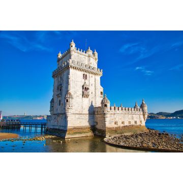 Lais Puzzle - Lissabon, Turm von Belem bei Sonnenuntergang am Ufer des Tejo - 2.000 Teile