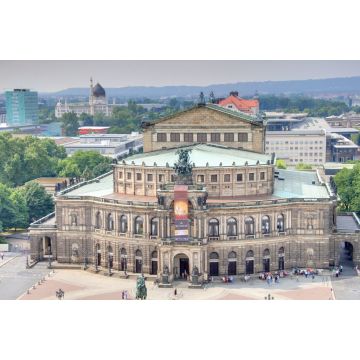 Lais Puzzle - Ansicht des Dresdner Opernhauses, Deutschland. - 2.000 Teile