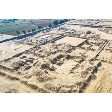 Lais Puzzle - Luftaufnahme der antiken Ruinen von Chan Chan in Trujillo, Peru. Archäologische Stätte der antiken Stadt aus der Chimu-Kultur der präkolumbianischen Zeit - 2.000 Teile