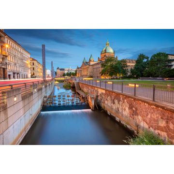 Lais Puzzle - Ansicht der Innenstadt von Leipzig, Bundesland Sachsen, Deutschland. - 2.000 Teile