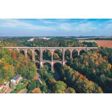 Lais Puzzle - Ansicht des Gohrener Viadukts, Deutschland. - 2.000 Teile