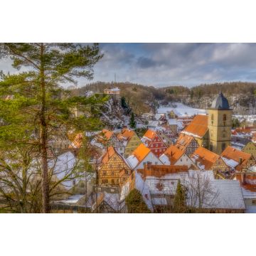 Lais Puzzle - Schöner winterlichen Ausblick auf Betzenstein - 2.000 Teile