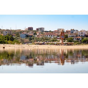 Lais Puzzle - Platanes Beach ikonischer Strand in Skala Marion Stadt, Thasos, Griechenland - 2.000 Teile