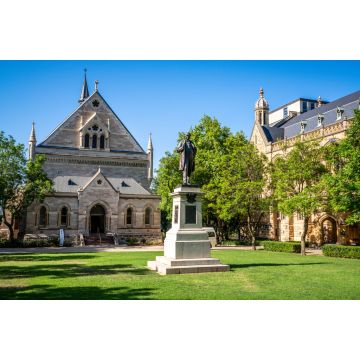 Lais Puzzle - Goodman Crescent Platz und Elder Hall Ansicht in Adelaide South Australia - 2.000 Teile