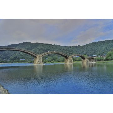 Lais Puzzle - Kintaikyo-Brücke in Iwakuni, Hiroshima, Japan - 2.000 Teile