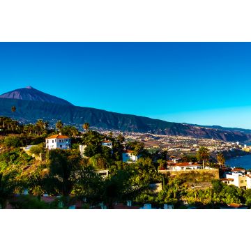 Lais Puzzle - Teide, Teneriffa, Spanien - Der vulkanische Teide und die Hafenstadt Puerto de la Cruz - 2.000 Teile