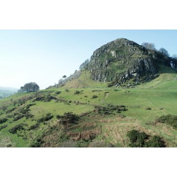 Lais Puzzle - Luftbild über Loudoun Hill in East Ayrshire, Schottland. Hier fand die Schlacht von Loudoun Hill zwischen einer schottischen Streitmacht unter Führung von Robert the Bruce und den Engländern statt - 2.000 Teile