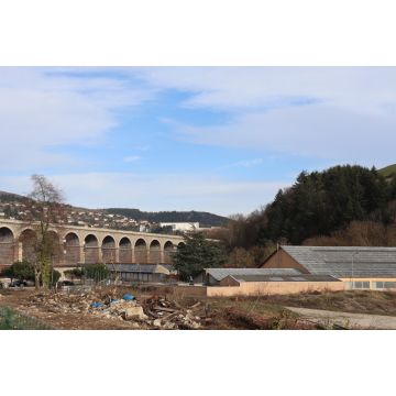 Lais Puzzle - STADT TARARE - RHONE - VIADUKT AUF DER TURDINE, Frankreich - 2.000 Teile