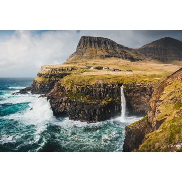 Lais Puzzle - Wasserfall Múlafossur auf den Färöer Inseln - 2.000 Teile