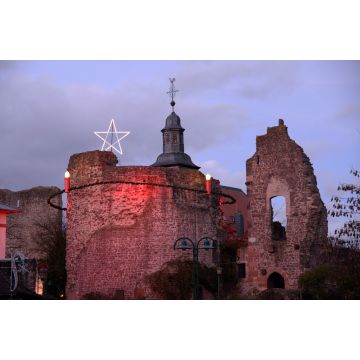 Lais Puzzle - Burg Hayn in Dreieichenhain mit Adventsschmuck - 2.000 Teile