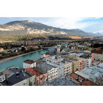 Lais Puzzle - Blick auf das historische Zentrum von Rattenberg, einer kleinen, malerischen mittelalterlichen Stadt am Inn in Tirol, Österreich - 2.000 Teile