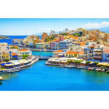 Lais Puzzle - Agios Nikolaos und Voulismeni-See auf der Insel Kreta, Griechenland - 2.000 Teile