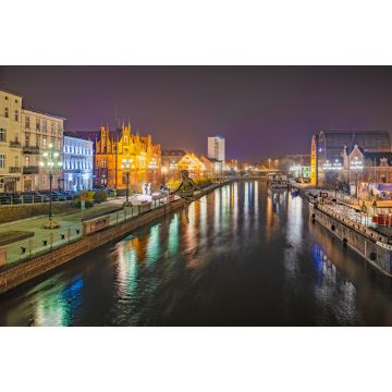 Lais Puzzle - Der Fluss und die Altstadt von Bydgoszcz, Polen - 2.000 Teile