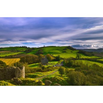 Lais Puzzle - Felsen von Dunamase Grafschaft Laois, Irland, Panoramablick - 2.000 Teile