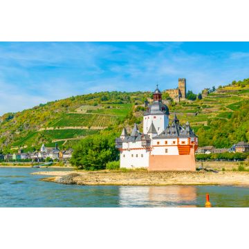 Lais Puzzle - Burg Pfalzgrafenstein, die früher als Zollkontrolle am Rhein bei Kaub, Deutschland, diente - 2.000 Teile