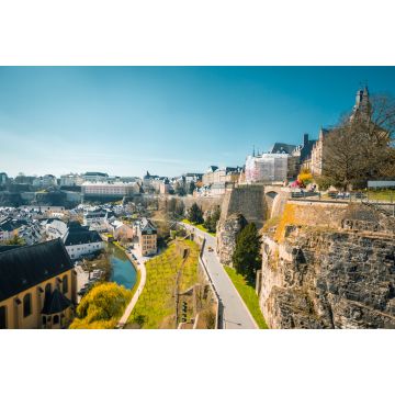 Lais Puzzle - Altstadt von Luxemburg-Stadt mit dem Fluss Alzette im Sommer, Luxemburg - 2.000 Teile