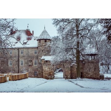 Lais Puzzle - Schloss Untersiemau im Schnee - 2.000 Teile