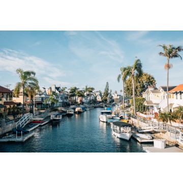 Lais Puzzle - Kanal mit Booten, Naples, Long Beach, Kalifornien - 2.000 Teile