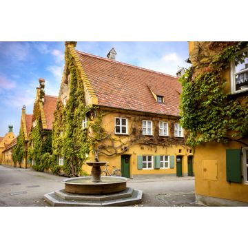 Lais Puzzle - Augsburg: Fuggerei - the world oldest social housing. Bavaria, Germany - 2.000 Teile