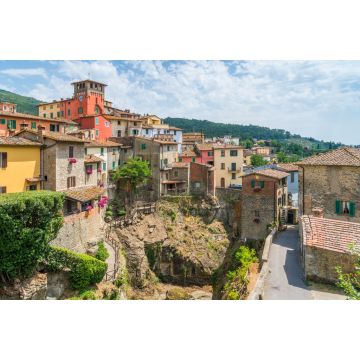 Lais Puzzle - Loro Ciuffenna, Dorf in der Provinz Arezzo in der italienischen Region Toskana - 2.000 Teile