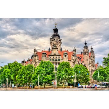 Lais Puzzle - Ansicht des Neuen Rathauses von Leipzig, Deutschland. - 2.000 Teile