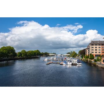 Lais Puzzle - Panoramablick über den Yachthafen von Athlone und den Fluss Shannon, Grafschaft Westmeath, Irland - 2.000 Teile