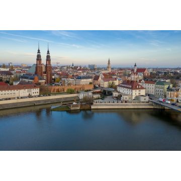 Lais Puzzle - Opole, Luftaufnahme der Altstadt. Polen, Herbsttag. Drohnenaufnahme - 2.000 Teile