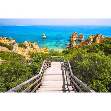 Lais Puzzle - Schöne Bucht in der Nähe der Stadt Lagos, Algarve-Region, Portugal - 2.000 Teile