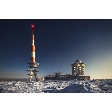 Lais Puzzle - Brocken im Harz (Berg mit Schnee - Nachtaufnahme - Winter) - 2.000 Teile