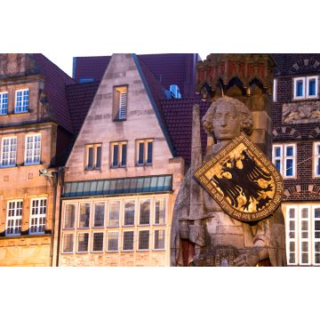 Lais Puzzle - Ansicht der Skulptur in Bremen, Deutschland - 2.000 Teile