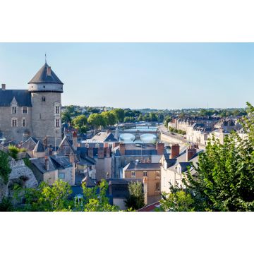 Lais Puzzle - Ufer des Flusses Mayenne, Stadt Laval, Mayenne, Pays de Loire, Frankreich - 2.000 Teile