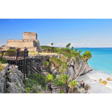 Lais Puzzle - Tulum, die Stätte einer von Mauern umgebenen präkolumbianischen Maya-Stadt, die als wichtiger Hafen für Coba diente, im mexikanischen Bundesstaat Quintana Roo - 2.000 Teile