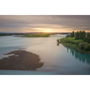 Lais Puzzle - Blick auf den Fluss Santa Cruz in Comandante Luis Piedrabuena, Provinz Santa Cruz, Patagonien, Argentinien. - 2.000 Teile