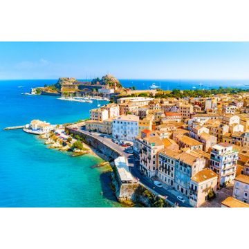 Lais Puzzle - Panoramablick auf Kerkyra, Hauptstadt der Insel Korfu, Griechenland - 2.000 Teile