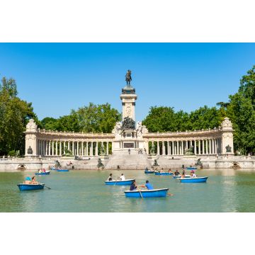 Lais Puzzle - Bootssee am Retiro-Park, Madrid, Spanien - 2.000 Teile