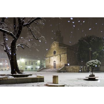 Lais Puzzle - Teramo - Die Kirche im Schnee, Abruzzen - 2.000 Teile