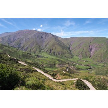 Lais Puzzle - Die Bergstraße Cuesta del Obispo schlängelt sich durch grüne Hügel - 2.000 Teile