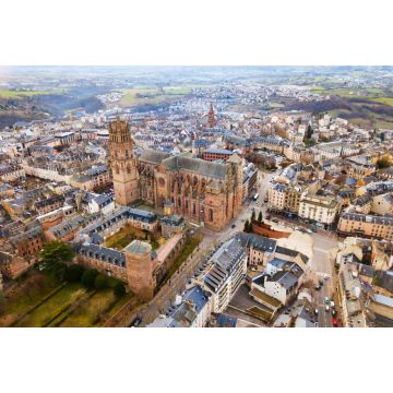 Lais Puzzle - Luftaufnahme von Rodez, Frankreich - 2.000 Teile