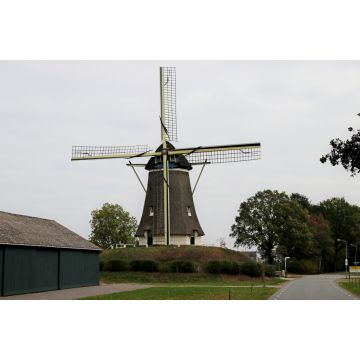 Lais Puzzle - Windmühle namens de Duif in der Stadt Nunspeet in Gelderland, die Niederlande - 2.000 Teile