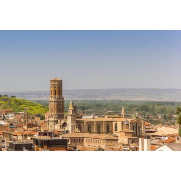 Lais Puzzle - Panorama von Tudela, Navarra, Spanien - 2.000 Teile