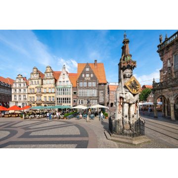 Lais Puzzle - Historischer Marktplatz in Bremen mit Roland Statue - 2.000 Teile