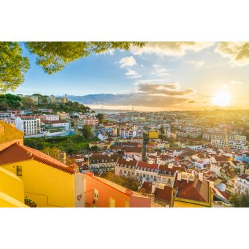 Lais Puzzle - Panoramablick auf Lissabon bei Sonnenuntergang, Portugal - 2.000 Teile