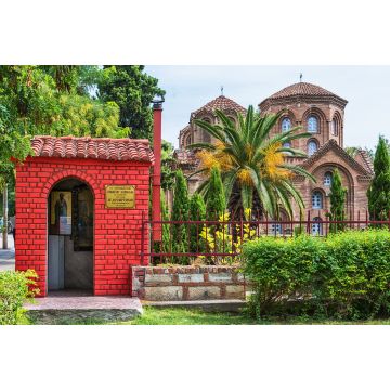 Lais Puzzle - Thessaloniki, Griechenland: Panagia-Chalkeon-Kirche, Thessaloniki, Griechenland. Die Panagia Chalkeon Kirche wurde im Jahr 1028 gegründet. Thessaloniki - 2.000 Teile