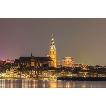 Lais Puzzle - Die niederländische Stadt Nijmegen mit dem überfluteten Fluss Waal im Vordergrund - 2.000 Teile