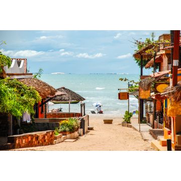 Lais Puzzle - Jericoacoara ist ein unberührter Strand, versteckt hinter den Dünen an der Westküste von Jijoca de Jericoacoara, Ceará, Brasilien - 2.000 Teile